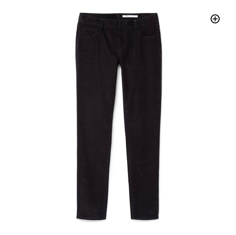 Mens Straight Leg 5 Pocket Cord Dress Pants